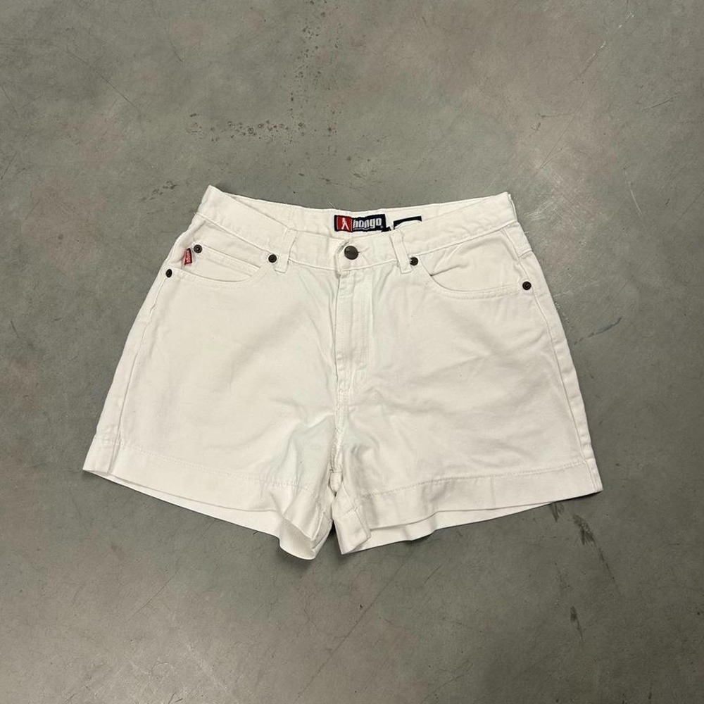 Y2K Bongo white Summer shorts